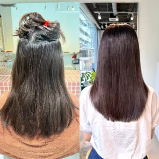 ロング 髪質改善スペシャリス ト長尾勇弥/梅田中津のヘアスタイル