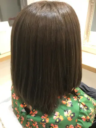 ミディアム カラー Livnaリヴナ立川所属・レイヤー/ハイライト /立川/赤池宏隆のヘアスタイル