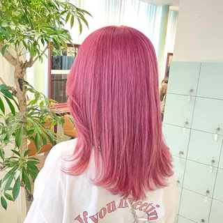 ミディアム カラー ヘアアレンジ 🌹TikTok４万 ﾌｫﾛﾜｰ🌹AKIのヘアスタイル