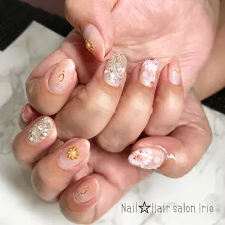 ネイル Hair salon Irie所属・與儀 知佳のネイルデザイン