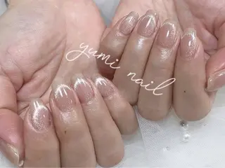 ネイル 𝐲𝐮𝐦𝐢🎀 長さ出しデザイン専門のネイルデザイン