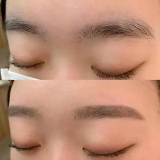 アイブロウ 萌花　moeka /韓国/レイヤーのヘアスタイル