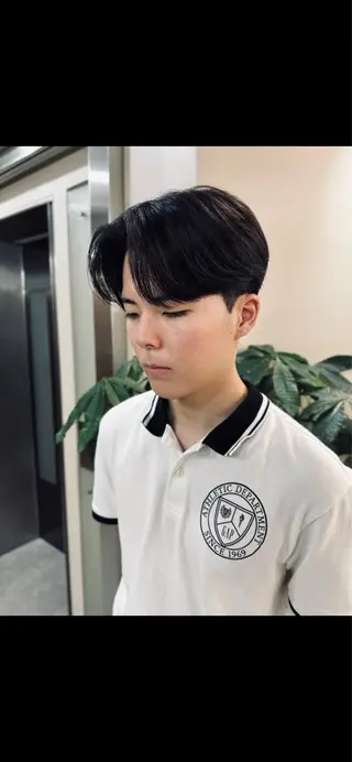 メンズ カットモデル募集✨️ 根本 彩永のヘアスタイル