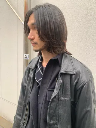ミディアム ノモト ハルのヘアスタイル