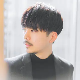 ショート パーマ メンズ メンズ特化美容師/ 藤戸 椋のヘアスタイル