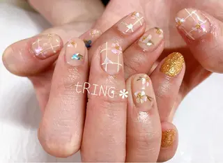 ネイル tRING＊ しいの木台のネイルデザイン