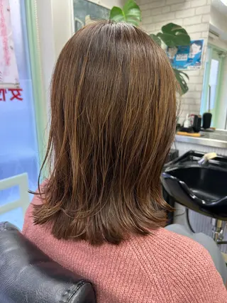 ミディアム Dream30所属・Dream30 miyuのヘアスタイル