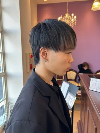 カラー メンズ 今中 紗英のヘアスタイル