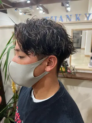 ショート パーマ 仕上がり満足度 No.1池田篤史のヘアスタイル