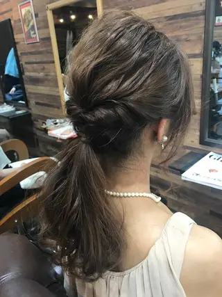 ロング ヘアアレンジ kuro クロのヘアスタイル