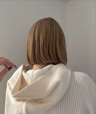 ショート カラー tonari所属・透明感カラー/中崎町 fukaのヘアスタイル