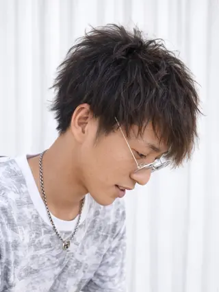 ショート パーマ メンズ 中原由貴 /WILLOW京橋のヘアスタイル