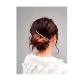 ヘアアレンジ 韓国ヘア✨グレージュ カラーasamiのヘアスタイル