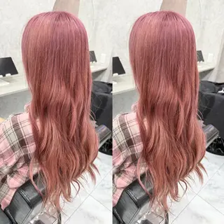 ロング カラー 🌺ハイトーン🌺 矢葺 なぎさ🌺🌺のヘアスタイル