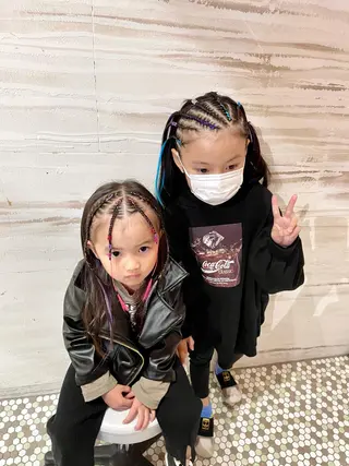 ロング ヘアアレンジ キッズ シェアサロン〜糸ito〜所属・Hiro ヒロのヘアスタイル