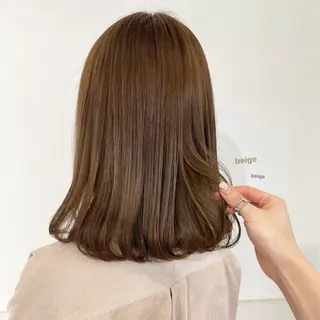 ミディアム カラー GOODDAY ヘアサロンのヘアスタイル