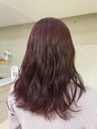 セミロング カラー XANADU上野店 🐼ﾖｺﾊｼのヘアスタイル