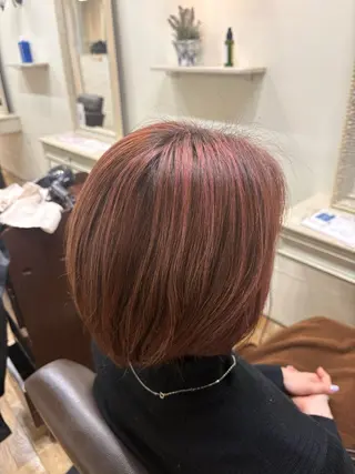 ショート カラー 奥山 和奏のヘアスタイル