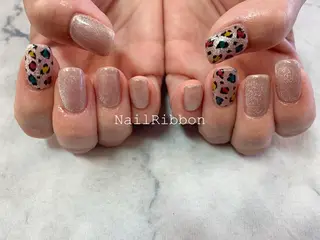 ネイル ネイルリボン 伊藤のネイルデザイン