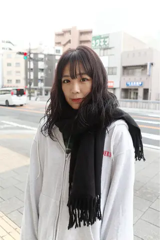 パーマ L/MA所属・MIKU /カラー/ハイトーンのヘアスタイル