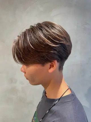 ショート パーマ メンズ nico TOKYO 横浜所属・横浜/レイヤー/ カネコのヘアスタイル