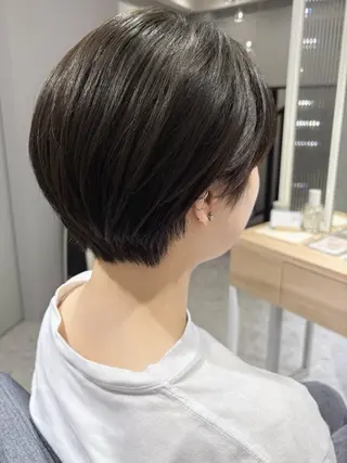 ショート バイエイト所属・名駅/ニュアンスパー マ/ボブ/石田のヘアスタイル