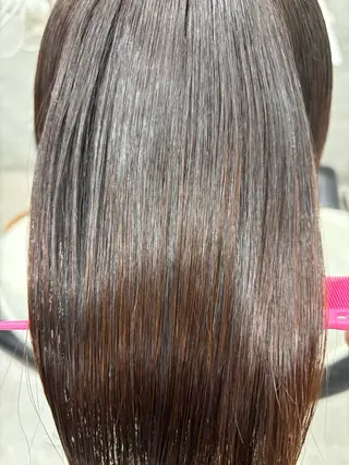 ロング カラー すぐ巻ける縮毛矯正 🍀勝倉　麗のヘアスタイル