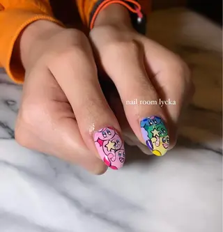 ネイル ﾈｲﾙﾙｰﾑﾘｯｶ 𝐦𝐚𝐲𝐮のネイルデザイン