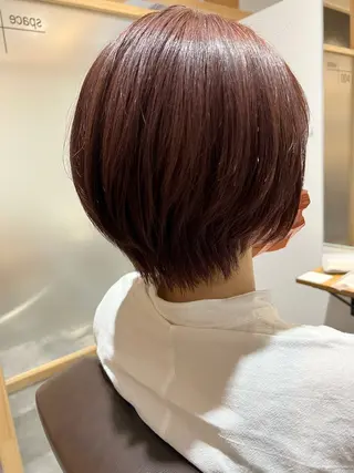 ショート カラー COMOREVI hair salon所属・KANA🌿透明感/ レイヤーcut🌿のヘアスタイル