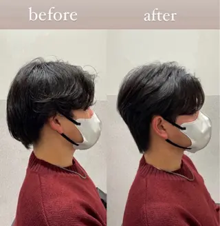 メンズ ❤︎︎韓国ヘア❤︎︎ 𝑺𝒉𝒊𝒉𝒐のヘアスタイル