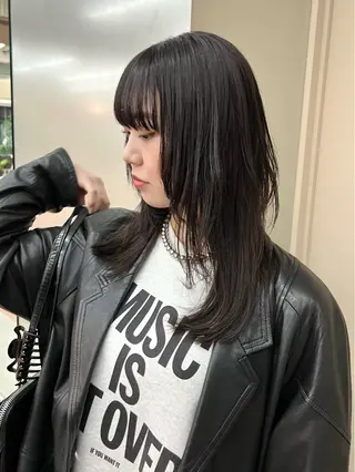 セミロング カラー メンズ 矢場町/栄/上前津/ 佐藤祐希のヘアスタイル