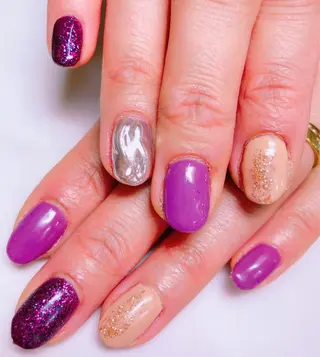 ネイル bijou所属・相馬 礼菜のネイルデザイン