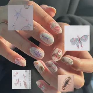 ネイル nail atelier 泡沫 utakata所属・ナカジマミナミ ﾈｲﾘｽﾄのネイルデザイン