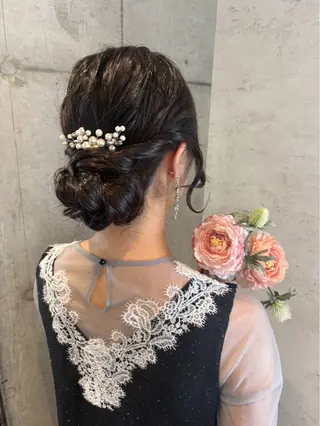 ロング ヘアアレンジ Reve  resort所属・美髪× ヘアセット✨Araiのヘアスタイル