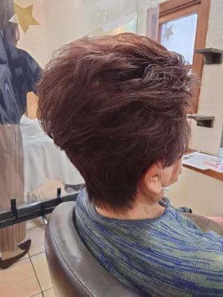 ショート 酸性ストレート/豊橋 市/湖西市/山本あづのヘアスタイル