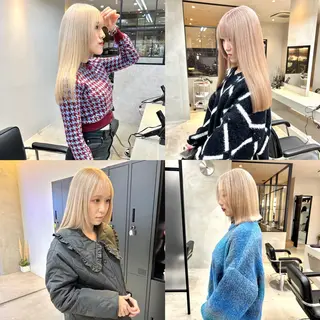 ミディアム カラー mood tatemachiのヘアスタイル