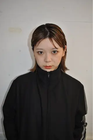 ショート ヘアアレンジ NOUN所属・eri kinjoのヘアスタイル