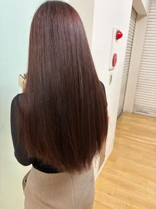 セミロング カラー ヘアアレンジ アパルトメントジェシカ所属・ジェシカ西宮店 (ヤマグチミオカ)のヘアスタイル