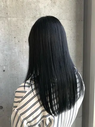 ロング カラー 大栗 佑也  髪質改善のヘアスタイル