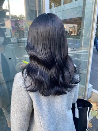 ロング カラー ヘアアレンジ 🫧 THEATER 【公式】🫧天神🫧のヘアスタイル