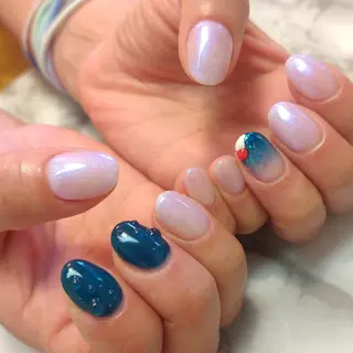 ネイル ジェヌインネイル 河内のネイルデザイン