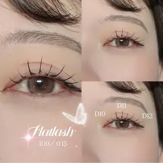 マツエク・マツパ meguru／マツパ ／マツエク／束感のマツエク・マツパデザイン