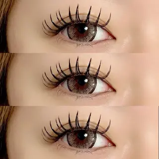 マツエク・マツパ 【那覇/束感まつ毛】 ｷｬﾒﾙのマツエク・マツパデザイン