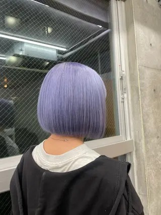 ミディアム カラー トレンドカラー🥣／ ヘアアレンジ✩.*˚のヘアスタイル