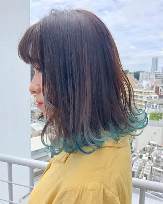 ショート カラー ヘアアレンジ 【池袋/スパイキー ショート】ⓝⓘⓜⓤのヘアスタイル