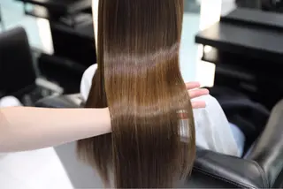 ロング カラー パーマ ヘアアレンジ メンズ キッズ ネイル マツエク・マツパ アイブロウ Endearing 銀座/レイヤーカットのヘアスタイル