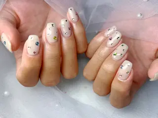 ネイル Queennail 北堀江Yumiのネイルデザイン