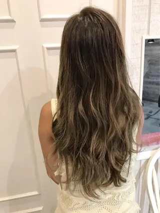 ロング カラー 🫟Blanco🫟 Color&Careのヘアスタイル