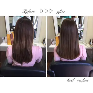 ロング カラー パーマ 成松 勇治のヘアスタイル