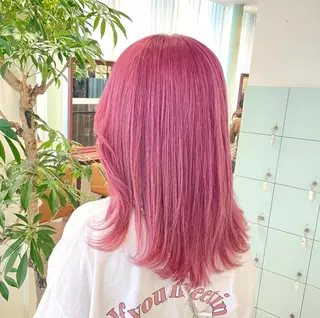 ミディアム カラー ヘアアレンジ 🌹TikTok4万 フォロワー🌹AKIのヘアスタイル